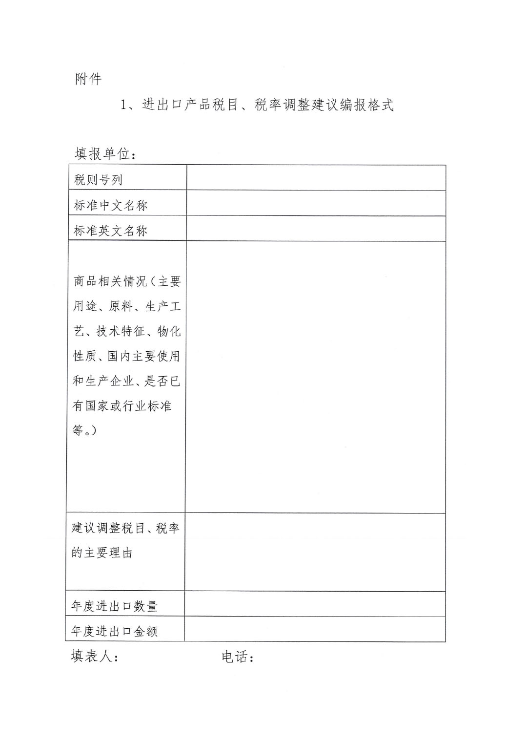 关于征集涂料、颜料及相关产品进出口关税 税目、税率调整诉求的通知-3