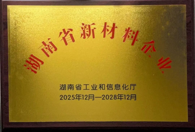 湖南省新材料企业-倍特尔-荣誉95