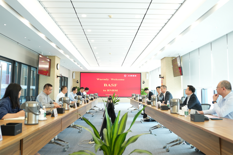 巴斯夫亚太区高管到访北新建材交流-2023.10.130